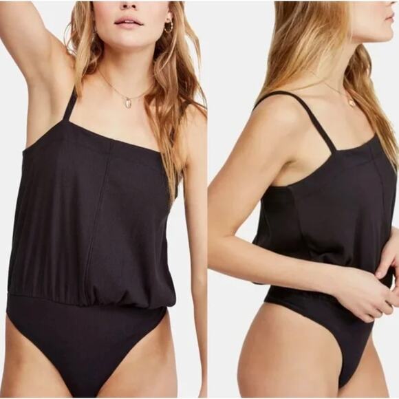 NEW Intimately Free People Marissa Black Bodysuit Size Small Women's - Picture 14 of 14